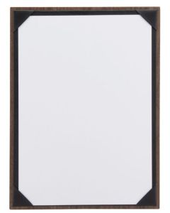 Photo Porte-bloc A4 en bois - 230 x 330 mm - Marron SECURIT