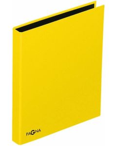 Photo PAGNA : Classeur à  2 anneaux - Dos 35 mm - Jaune