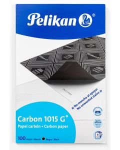 Lot de 100 feuilles de Papier Carbone - A4 - Noir : PELIKAN 1015G Visuel