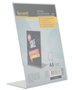 Présentoir de table incliné A5 - 148 x 210 mm SECURIT Image