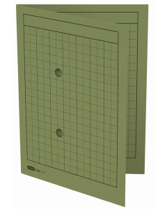 Photo Chemise quadrillée A4 pour dossier de correspondance - Vert - ELBA 100091660 Image