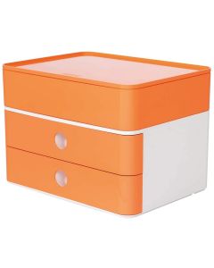 Photo Module de rangement - 260 x 195 x 190 mm - Orange abricot HAN Smart Box Plus Allisson