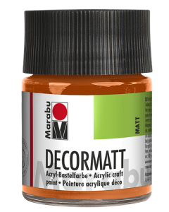 Photo 140105013 MARABU : Peinture acrylique Decormatt - 50 ml - Orange