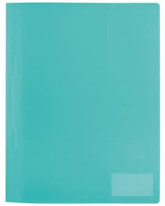 Photo Chemise à lamelles A4 en PP translucide - Turquoise HERMA