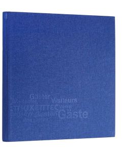 PAGNA : Livre d'or Europe - Bleu - 245 x 245 mm 30903-07