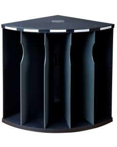 Photo Trieur d'angle - 5 compartiments - A4 - Noir/Gris EXACOMPTA ECOBlack