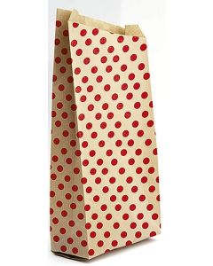 Pochette d'emballage en papier kraft - 210 x 370 mm - Pois CLAIREFONTAINE