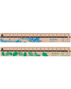 Photo Règle plate en bois - 170 mm HERLITZ GREENline