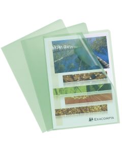 Photo Pochettes à coins A4 - Vert EXACOMPTA Image