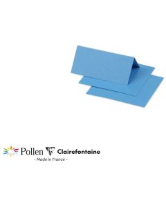 Photo POLLEN Porte-nom Bleu turquoise 85 x 80 mm 75041C Clairefontaine
