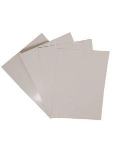 Photo Plat de couverture pour reliure A4 - Carton Blanc PAVO Chromolux Lot de 100 (8011025) image