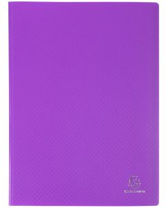 Photo Protège-documents de 60 vues - Violet EXACOMPTA Opaque Image