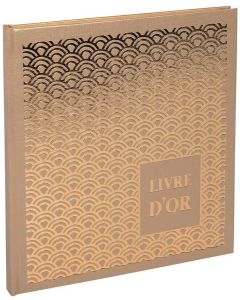 EXACOMPTA : Livre d'or - Balacron noir - 260 x 220 mm 4981E