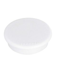 Photo Lot de 10 Aimants ronds - 38 mm - Blanc : FRANKEN