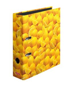 Photo Classeur - Dos 80 mm - World of Fruits - Citrons jaunes : HERLITZ 10546901