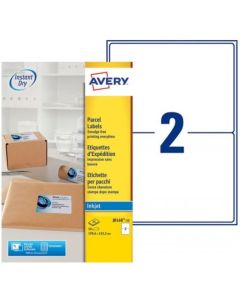 Photo Étiquettes d'expédition - 199,6 x 143,5 mm - Jet d'encre - Blanc AVERY