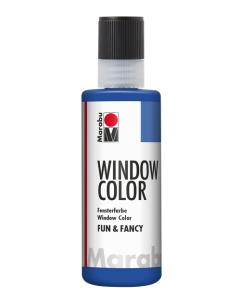 Photo MARABU FUN & FANCY :  Peinture pour Window Color - Bleu Outre Mer
