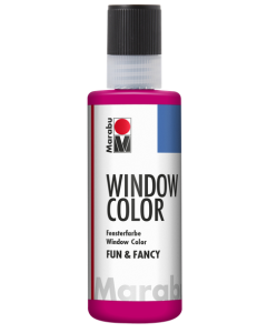 Photo MARABU FUN & FANCY :  Peinture pour Window Color  - 80 ml - Framboise