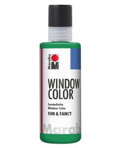Photo MARABU FUN & FANCY :  Peinture pour Window Color - 80 ml - Vert Végétal Couleur