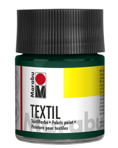Photo MARABU : Peinture pour textile clair - 50 ml - Vert foncé
