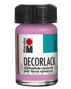 Photo MARABU : Vernis acrylique - Decorlack - 15 ml - Rose