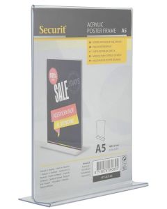 Photo Présentoir de table - Feuille A4 - 210 x 297 mm SECURIT