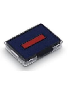 Photo TRODAT : Cassette de rechange pour tampon 6/50/2 - Bleu/Rouge - 51 50321