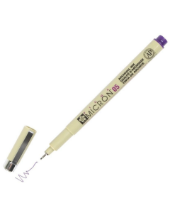 Photo Stylo feutre à pointe fine - 0,45 mm - Violet : SAKURA Pigma Micron 05