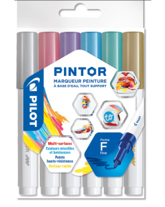 Photo Marqueur à pigments - Pointe fine - Métal Mix PILOT Pintor
