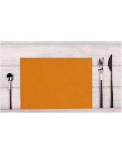 Lot de 100 Sets de Table non tissés - Mandarine PRONAPPE