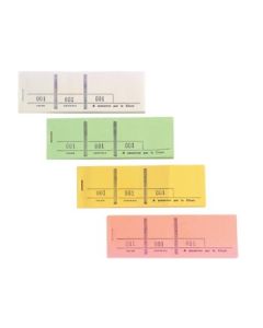 PASSE-PARTOUT Blocs de Tickets Carnet de 100 coupons Exacompta modèle