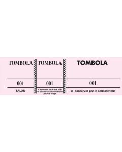 Tickets Tombola Rose 96500E Exacompta (Carnet à souche)
