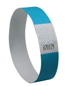 Bracelets imprimable - 256 x 19 mm - Bleu Fluo AVERY Lot de 500