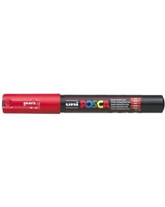 Marqueur peinture Posca PC 1MC - Rouge : UNI-BALL photo